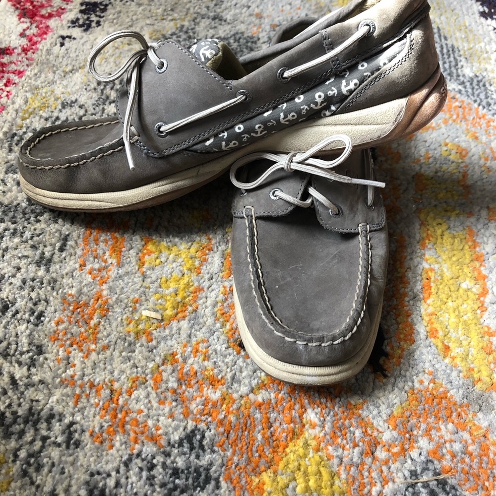 Sperry Top-spider white anchor